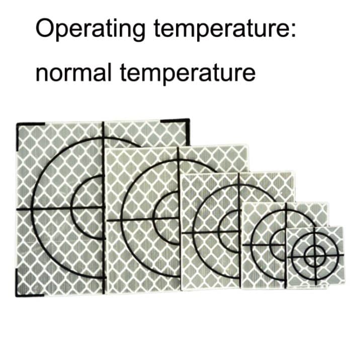 FP001 100 Stück Diamond Tunnel Mapping Reflektierende Aufkleber Überwachung Messpunkt Aufkleber, Größe:, 20x20mm, 30x30mm, 40x40mm, 50xx50mm, 60x60mm, 20x20mm With Triangle, 30x30mm With Triangle, 40x40mm With Triangle, 50x50mm With Triangle... – Bild 6