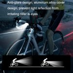 Fahrradlicht-Set mit USB-Ladefunktion für den Außenbereich, LED-Reitlampen-Set, Stil:, Front Light, Tail Light, Front Light+Tail Light – Bild 3
