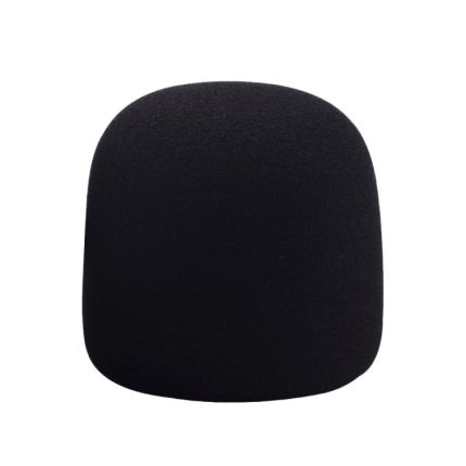 Für Blue Yeti Pro Anti-Pop und winddichte Schwamm-/Flauschige Mikrofonabdeckung, Black Sponge, Blue Sponge, Black Hair, Gray Hair