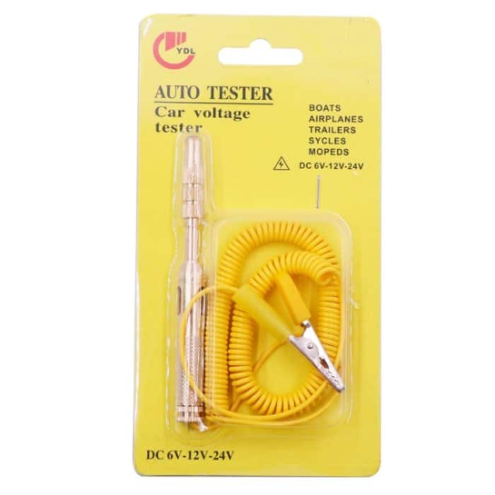 2 Stück 6–24 V Auto-Schaltkreis-Teststift, LED-Multifunktionstest, bestandener Testlicht-Testlicht-Teststift, LED Spring Test Pen – Bild 6