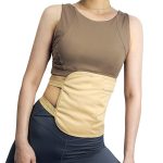 Wiederverwendbare Rizinusölpackung zur Leberentgiftung und für einen angenehmen Schlaf (ohne Rizinusöl), Waist Khaki, Waist White, Waist  Pink – Bild 2
