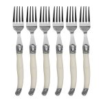 Edelstahl-Messer-Gabel-Löffel-Set mit Kunststoffgriff, westliches Geschirr, 3 In 1, 4 In 1, 6 Knives, 6 Forks, 6 Spoons, 6 Tea Spoons