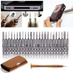 25-in-1-Schraubendreher-Set, Reparaturwerkzeug für Mobiltelefone und Notebooks, 25 In 1  (Brown) – Bild 3