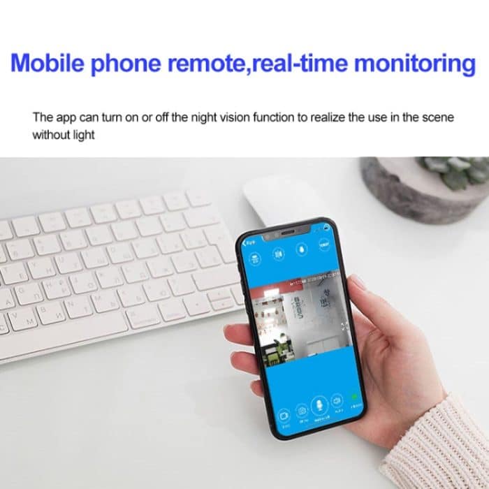WiFi Intelligent Network Monitor HD Infrarot-Nachtsichtkamera, WK10 – Bild 5