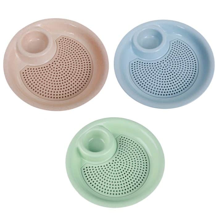 10 Stück mit Geschmacksschale, Knödelteller, Weizenstroh, doppellagige Abtropfschale – Bild 2