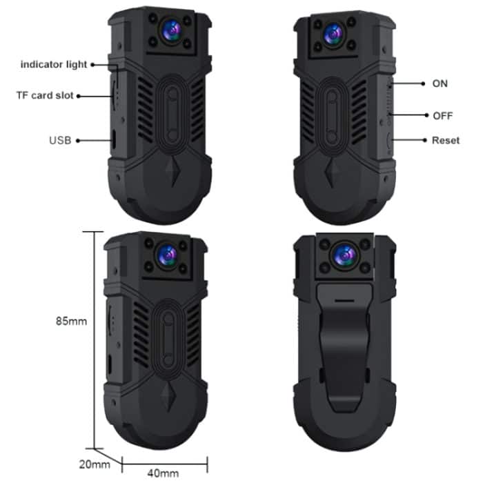 WD18 Wireless Camera WiFi HD 1080P Smart-Netzwerküberwachungskamera – Bild 3