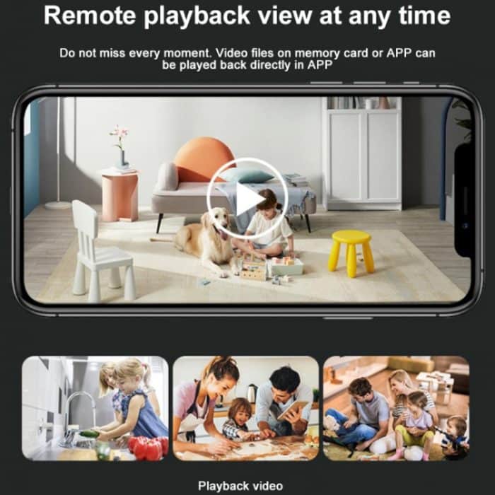 WD18 Wireless Camera WiFi HD 1080P Smart-Netzwerküberwachungskamera – Bild 8