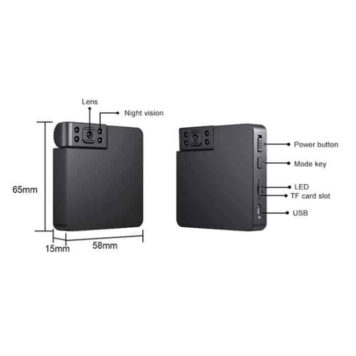 Smart WiFi Kindermonitor 1080P HD Sportfotografie Netzwerkkamera, WK11 – Bild 3