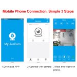 Smart WiFi Kindermonitor 1080P HD Sportfotografie Netzwerkkamera, WK11 – Bild 9