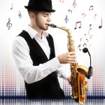 Saxophon Outdoor Performance Kabelloser Mikrofon-Tonabnehmer, Saxophone Pickup – Bild 7