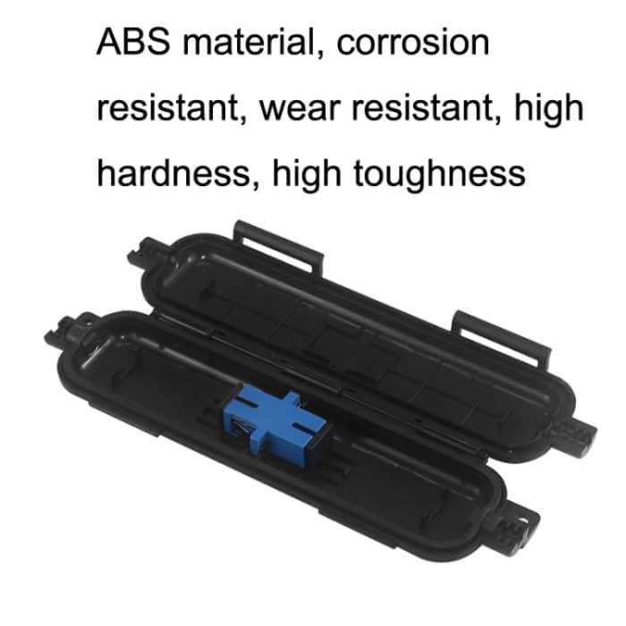 P-1101-5 5 Stk. SC Typ Glasfaser wasserdichte Schutzbox Leder Lichtkabel Fortsetzungsbox – Bild 4