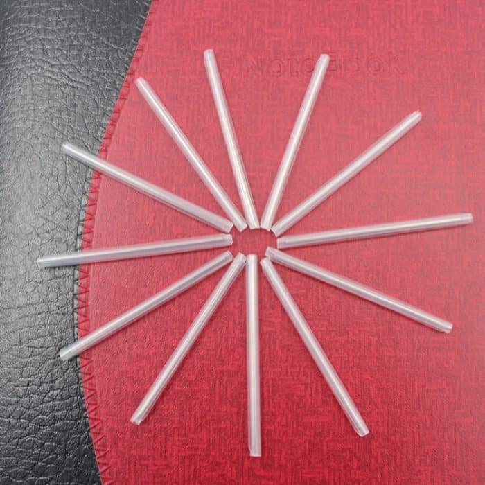 P2102-60 100pcs Optical Fiber Thermal Tube Bare Fiber Spezielle transparente Rohre – Bild 3