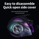 TAKUMI-S BJ2000 Metall-Fernwurf-Anti-Fry-Schnur-Wassertropfenrolle mit Entladealarm-Angelrolle, BJ2000 Left, BJ2000 Right – Bild 4