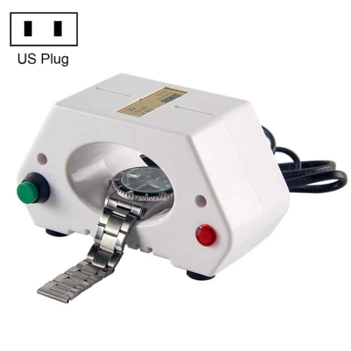 TBD0603264101.jpg Uhrenreparaturwerkzeug, Entmagnetisierungsinstrument, mechanischer Uhrenentmagnetisierer, Stil:, White Professiona US Plug, Blue Home US Plug, Blue Home EU Plug – Bild 1
