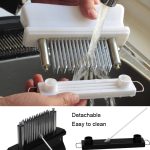 10B48 Tenderizer Pin Meat Looser 48 Pin Edelstahl-Fleischhammer, 10B48 Black, 10B48 White – Bild 4