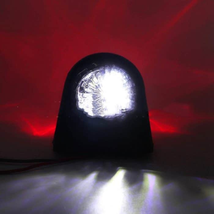 MK-249 10–30 V 8 LEDs rotes und weißes rundes Seitenlicht für LKW, MK-249 (Red White) – Bild 6