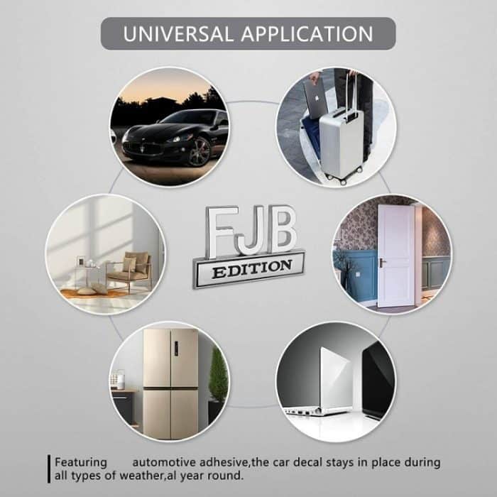 5 Stück Karosserie-Heck-Modifikationsschild-Etikett – Bild 4