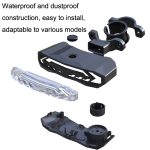 SF31 Fahrrad Smart Brake Rücklicht USB Alerter Night Ride Ride Mountain Vehicle Turn LED Rücklichter, SF31 New Remote Control – Bild 3