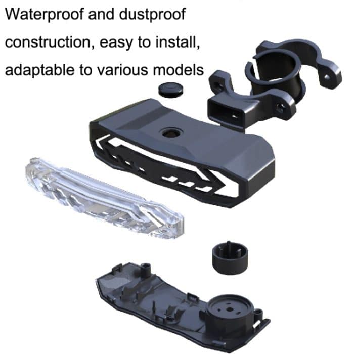 SF31 Fahrrad Smart Brake Rücklicht USB Alerter Night Ride Ride Mountain Vehicle Turn LED Rücklichter, SF31 New Remote Control – Bild 3