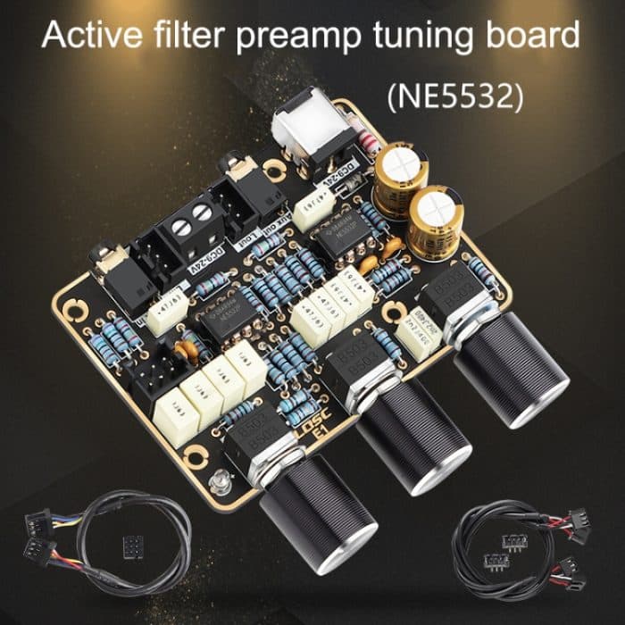 NE5532 Tuner Plate Active Filter Amplifier Board HIFI-Frontmodul Universal-Dual-Operation-Verstärker – Bild 5