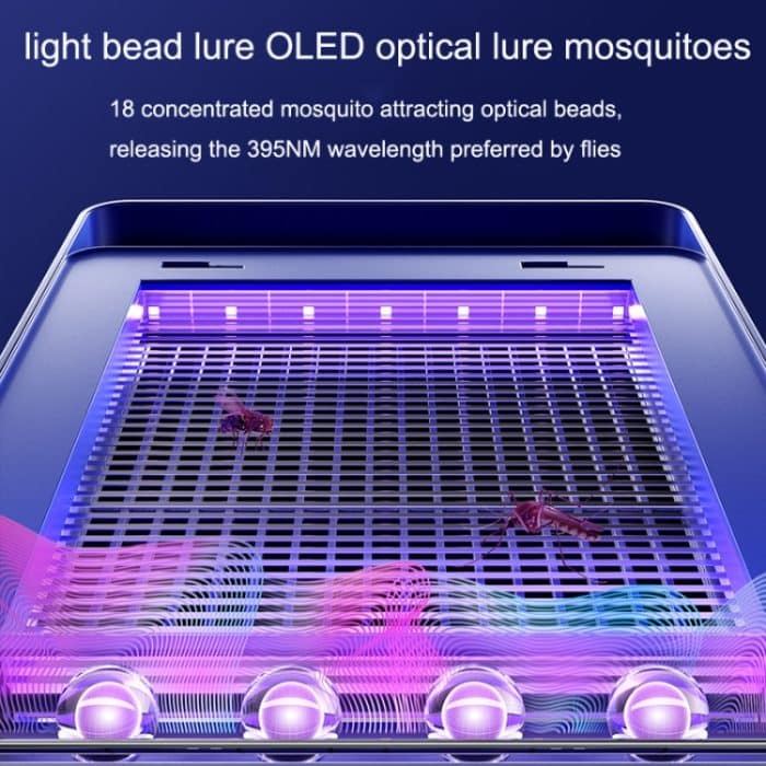 Elektrisches Mückenvernichtungslicht für den Innen- und Außenbereich, 2-in-1-Inhalationsmückenfalle, Mosquito Trap White, Mosquito Trap Blue, Mosquito Trap Yellow – Bild 3