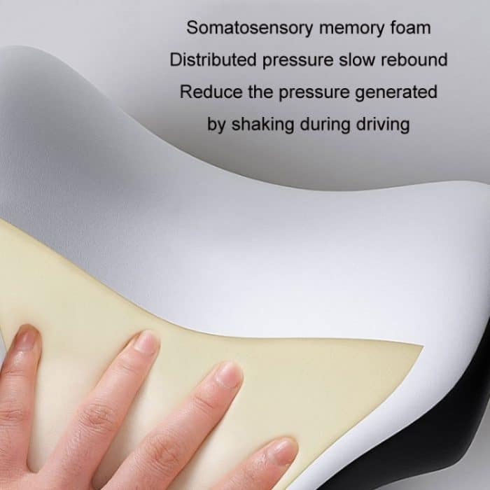 A09 5D Auto Universal-Einstellung U-förmige Kopfstütze aus Memory-Schaum, U-shaped (Black), U-shaped (Gray), U-shaped (Brown), With Stand  (U-shaped) – Bild 5