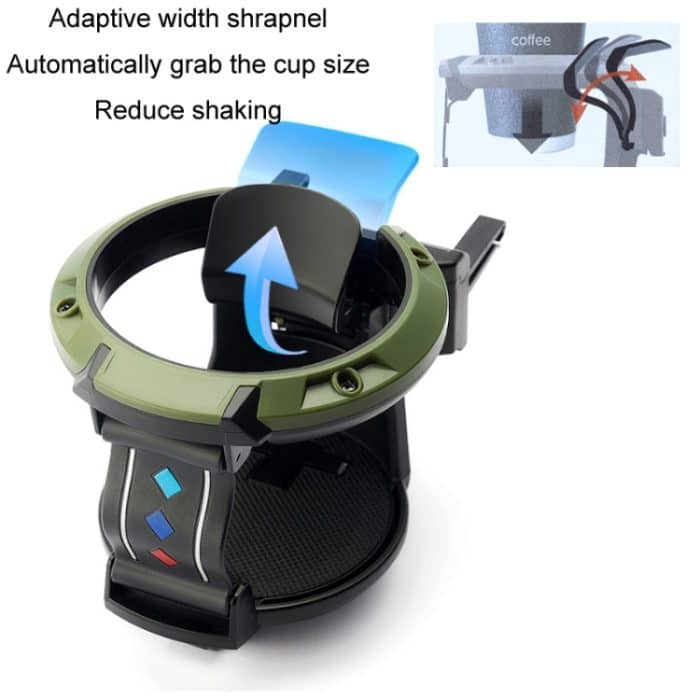 Auto-Klimaanlage, Luftauslass, Wasserbecherhalter, Aschenbecher mit Haken – Bild 3