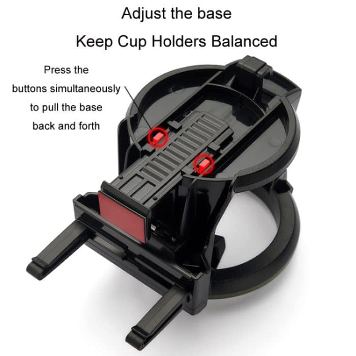 Auto-Klimaanlage, Luftauslass, Wasserbecherhalter, Aschenbecher mit Haken – Bild 4