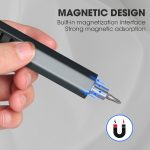 11-in-1-Akku-Mini-Elektroschrauber-Set mit 3LED-Beleuchtung – Bild 3