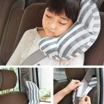 2 Stück Kinder Nacken Kopfstütze Bequeme Schulterabdeckung Auto Nackenschutz Kissen, 2pcs (Gray Stripe), 2pcs (Brown Stripe), 2pcs (Pink Stripe), 2pcs (Green Stripe), 2pcs (Blue Gray Strip), 2pcs (Gray Strip), 2pcs (Green Strip), 2pcs (Coffee Strip) – Bild 6