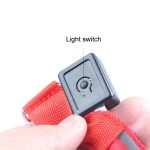 Fahrrad 360 Grad drehbarer Rückspiegel mit Handgelenkslicht – Bild 3