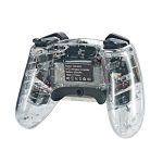 Für Switch Pro Wireless Bluetooth Gamepad mit LED-Licht-Wake-Up-Funktion, Transparent With LED – Bild 3