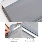 Vollständig offene, tragbare, wasserdichte Computertasche aus Leder von Baona, 13/13.3 inches, 14 inches, 15/15.6/16 inches – Bild 5