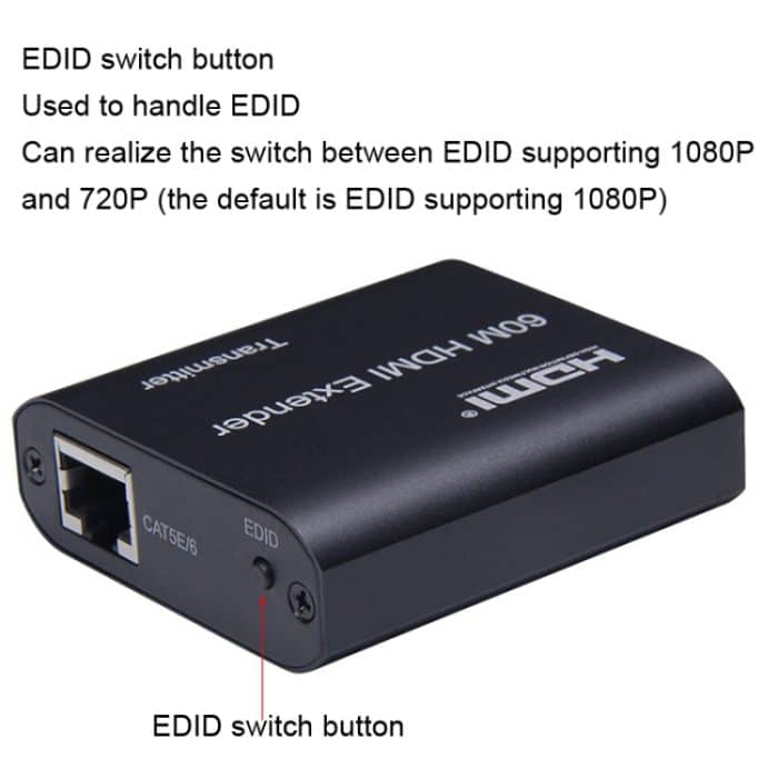 BW-HE60U HDMI-Extender 60 m RJ45-zu-HDMI-Netzwerkkabelübertragung – Bild 3