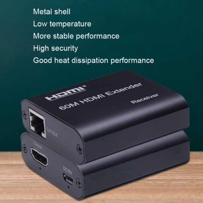 BW-HE60U HDMI-Extender 60 m RJ45-zu-HDMI-Netzwerkkabelübertragung – Bild 5