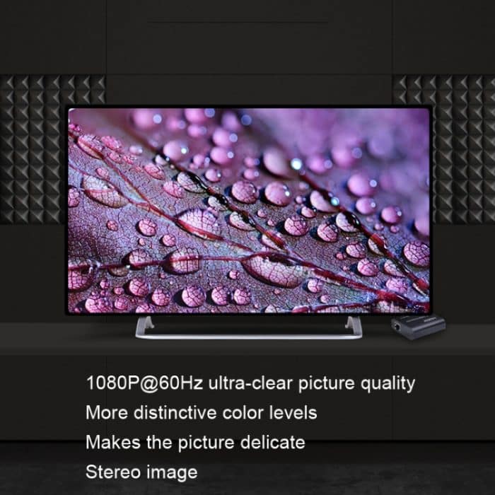 BW-HE60U HDMI-Extender 60 m RJ45-zu-HDMI-Netzwerkkabelübertragung – Bild 6