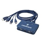 BW-21UHB HDMI-KVM-Switch mit 2 Anschlüssen, 2 Eingängen und 1 Ausgang – Bild 2
