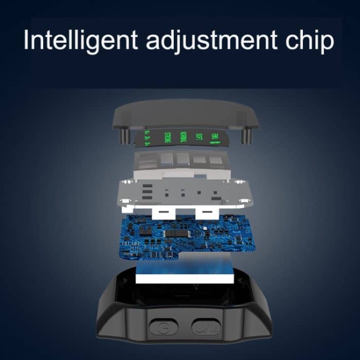 Beobachten Sie das Schlafinstrument. Intelligentes tragbares Puls-Beruhigungs-Insomnie-Massageinstrument, Black, White, Pink – Bild 3