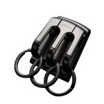 EHRLICHER 3-Ring-Auto-Schlüsselanhänger, Taillen-hängender Anti-Verlust-Schlüsselanhänger für Männer – Bild 2