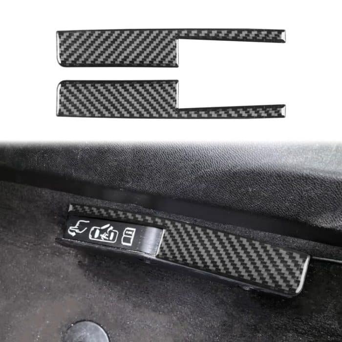 For Chevrolet Corvette C8 2pcs /Set Car Door Lock Switch Sticker – Bild 2