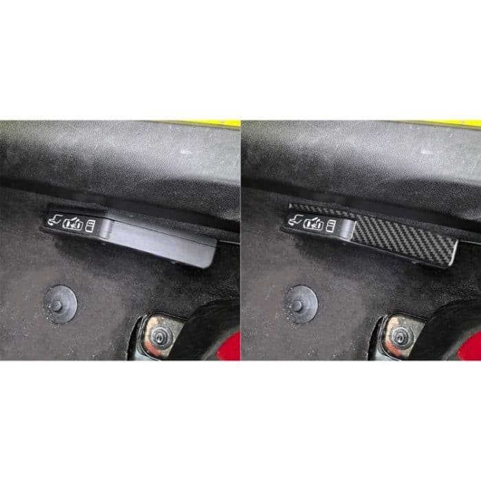 For Chevrolet Corvette C8 2pcs /Set Car Door Lock Switch Sticker – Bild 5