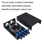 4 Ports Desktop-Klemmenkasten für optische Fasern Gegründete Wand mit SC-angebundenem Faserflansch – Bild 6