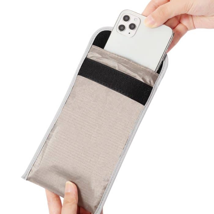 TBD06032932.jpg 6,5-Zoll-Anti-Strahlung-RFID-Signalabschirmung Anti-Location-Handytasche – Bild 1