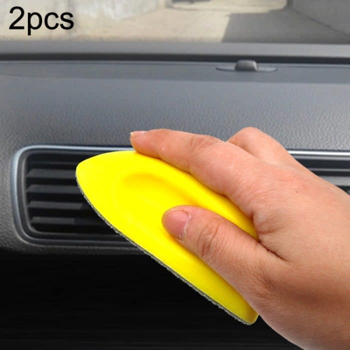 2 Stück Auto-Näh-Multifunktions-Nano-Reinigungsbürste Innenledersitz Entfernen Sie Schmutz und reinigen Sie die Bürste, 2pcs Clean Brush – Bild 1