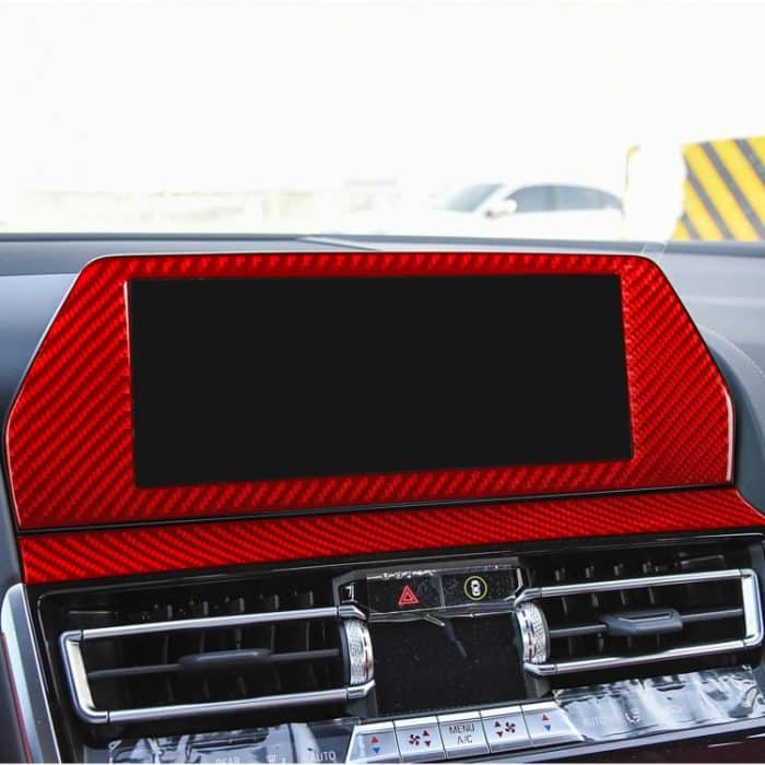 Für 2019-2024 BMW 8 Series G14 Linkslenker 2 Stück/Set Navigationsbildschirm-Rahmenaufkleber, Left-hand Drive – Bild 7