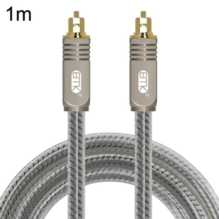 EMK YL/B Audio Digitales Glasfaserkabel, Quadrat-zu-Quadrat-Audioverbindungskabel, Länge:, 1m, 1.5m, 1.8m, 2m, 3m, 5m, 8m, 10m, 15m, 20m, 30m – Bild 1