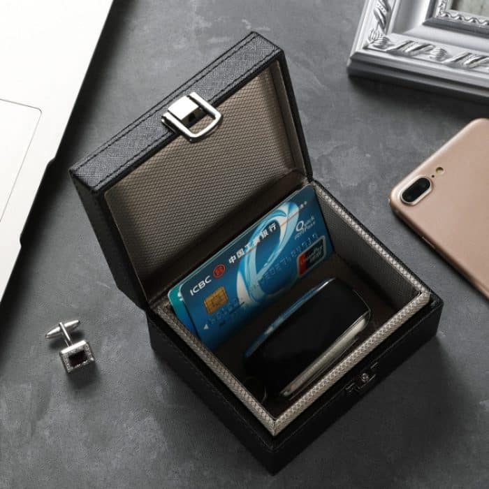 Multifunktionale RFID-Handy-Autoschlüssel-Signalabschirmbox, Größe:, 11.5x9x6cm), 17x12x9cm – Bild 5