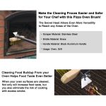 Verdickte Ofenbürste Home Transfer Schaufel Ofenbürste, 40cm Alloy Handle – Bild 6