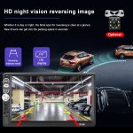 F133 7 Zoll MP5 Bluetooth Player Universal Wired CarPlay Rückfahrbild integriert, Stil:, 7 Inches Standard, 7 Inches Standard+4 Lights Camera, 7 Inches Standard+8 Lights Camera, 7 Inches Standard+12 Lights Camera – Bild 8