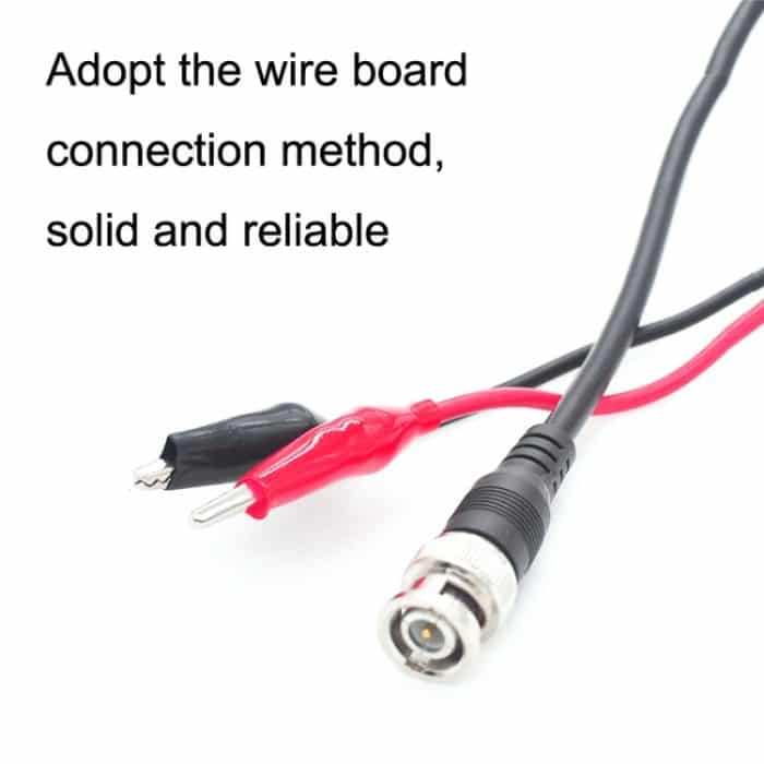 2 Stück BNC auf 2 x Krokodilklemmen Doppelkopf-Koaxialkabel Videokabel, Länge:, BNC To 2 x Crocodile Clips 0.5m, BNC To 2 x Crocodile Clips 1m, BNC To 2 x Crocodile Clips 1.5m, BNC To 2 x Crocodile Clips 2m, BNC To 2 x Crocodile Clips 3m – Bild 3